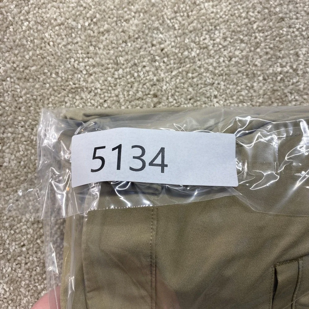 Adidas Pants Mens 40x27 Khaki Golf Performance Lightweight‎ Stretch Casual